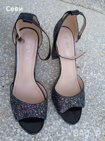 Сандали на ток, снимка 4 - Сандали - 54003941