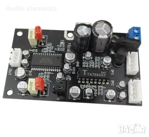 TA7668 Платка с предусилвател за стерео касетофон и CXA1332 Dolby Noise Reduction, снимка 2 - Декове - 54254409