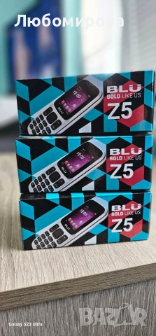 Компактен телефон BLU Z5 Dual SIM/ две СИМ карти/ Пълен комплект с кутия/ 12 евро , снимка 2 - Телефони с две сим карти - 54408792