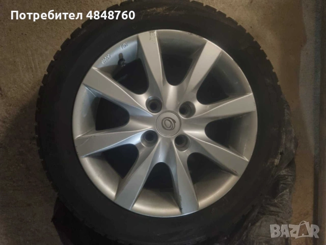 Алуминиеви джанти 15 цола, 4x100 + подарък зимни гуми, снимка 9 - Гуми и джанти - 54799897