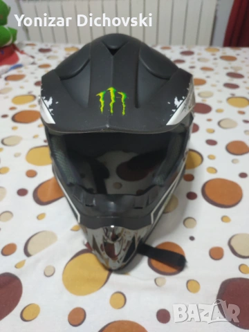Каска Monster, снимка 3 - Спортна екипировка - 54905441