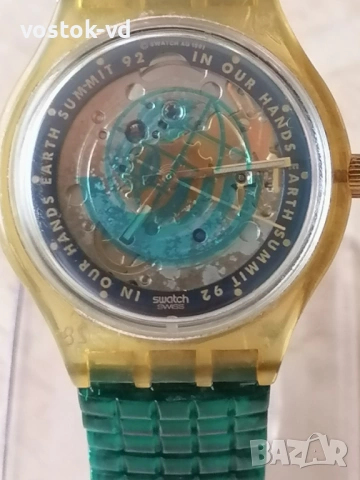 SWATCH AUTOMATIC - МЪЖКИ ЧАСОВНИК РАБОТЕЩ , снимка 12 - Антикварни и старинни предмети - 54313862