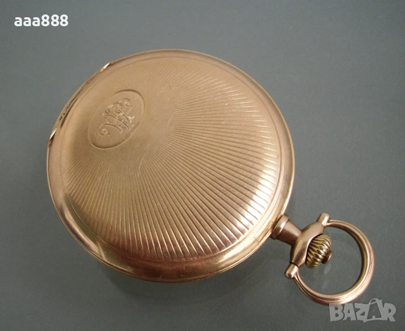 Златен джобен часовник Eterna SCHILD FRĖRES , снимка 4 - Джобни - 54983598