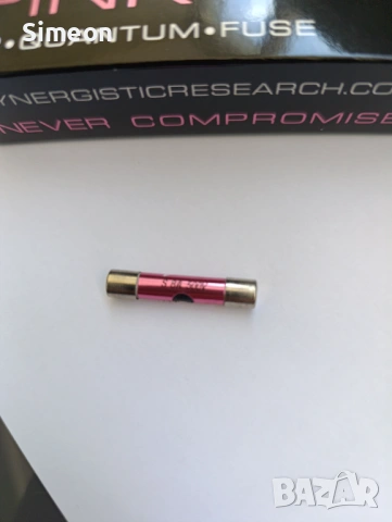 ПРОДАВАМ БУШОНИ Synergistic Research Pink Fuses, снимка 9 - Други - 54867512