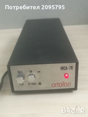 усилвател за грамофон ORTOFON MCA-76, снимка 2 - Грамофони - 54600854