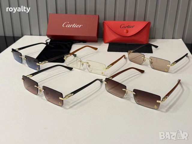Cartier Нови Дамски Слънчеви Очила Различни Цветове 