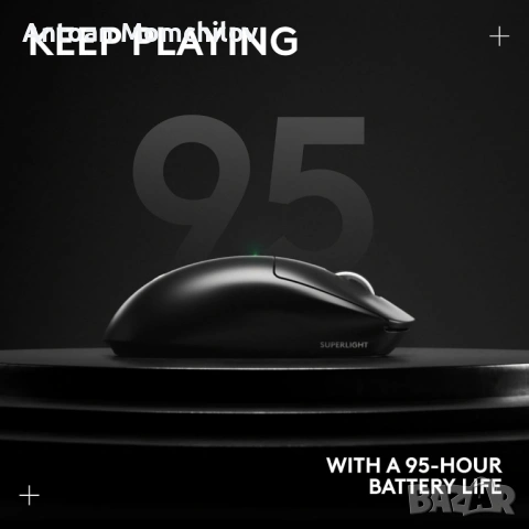 Геймърска мишка Logitech G PRO X Superlight 2 Black, снимка 12 - Клавиатури и мишки - 54895192