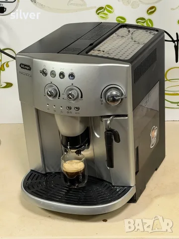 Кафемашина кафе автомат delonghi magnifica с гаранция, снимка 6 - Кафемашини - 55372245