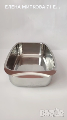 Масивен и дълбок немски бретер от неръждаема стомана, снимка 5 - Съдове за готвене - 54131477