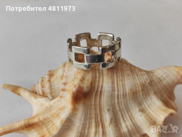 Сребърен пръстен sezgin 925