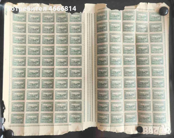 Пощенска марка "Оран с волове" 1916г., снимка 2 - Филателия - 55324417
