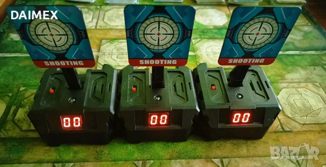 Калашник, пистолети и мишени - детски играчки, снимка 3 - Други - 55692269