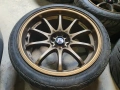 JR5 bronze 18 5x100/5x114.3 9.5j et22, снимка 2
