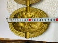 Красив месингов пепелник от Англия с птица, снимка 4