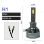 Комплект LED крушки HB4, HB3, H1 или H8 / H9 / H11 12V-24V - 60W, 6500LM, 6000K, CANBUS без грешки, снимка 6