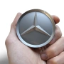 Капачки за Джанти Mercedes-Benz 75мм (Комплект 4 бр.) - Черен Гланц, Черен Мат, Сребристи, снимка 7