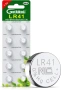 Запечатан Пакет 10 броя батерии GutAlkaLi LR41 AG3 1.5V за часовници и електроника , снимка 1