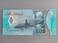 Банкнота - Острови Кук - 3 долара UNC | 2021г., снимка 2