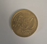 Монета 50 евро цента , снимка 2