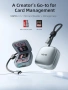 Нов адаптер Високоскоростен четец SD TF 4.0 312MB/s USB-C за Mac Android, снимка 2