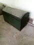 Стара  ракла  с метален обков , снимка 2