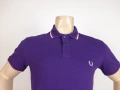 Fred Perry - Оригинална мъжка тениска с яка размер М, снимка 5