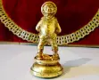 Калаена фигура Санчо Панса,позлата. , снимка 1