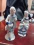 Винтидж японски порцеланови фигурки Дама и Кавалер Tajimi Pottery като ново, снимка 8