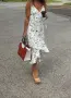 H&M флорална рокля, снимка 8