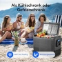 AAOBOSI 58L компресорен хладилник -20°C USB, снимка 5