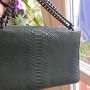 Чанта естествена кожа Италия Gucci  модел питон змия кожена, снимка 3