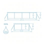 BESTWAY Steel Pro басейн 366x201x66 см с филтърна помпа - 4000 л капацитет, снимка 9