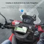 Навигация за мотор мултимедия за мотоциклет CarPlay / Android Auto Водойстойчива IP67 Мото дисплей е, снимка 4