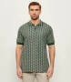 LACOSTE Monogram Print Short Sleeve Polo Shirt размер S / M / L / XL / XXL поло тениска, снимка 1