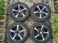 Джанти 4х100 15 " с гуми Continental 185/65/15 4x100, снимка 1