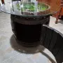  Маса-барче от автентична бъчва , снимка 4