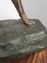35см-3кг Carvin ЦAM статуетка/стара френска скулптура/фигура на куче/немска овчарка, снимка 13