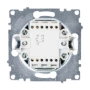Двоен електрически ключ DeTech DE-9223-02 с рамка, 10A, 250V, за вграждане, IP20, бял, снимка 4