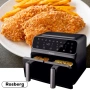 Фритюрник AirFryer Rosberg Premium, 1700W, снимка 3