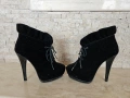 Дамси боти на ток-14см ток,4см платформа, снимка 3