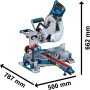 Bosch Professional GCM 305-254 D пендула герунг, снимка 2