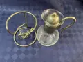 Кана с метална стойка и подгрев закафе,чай,вино, снимка 6