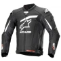 Кожено яке ALPINESTARS GP PLUS R V4 RIDEKNIT BLACK/WHITE, снимка 2