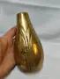 Винтидж бронзова масивна малка ваза от 60 те /70 те год, снимка 4