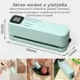 Мини преносима вакум машина за запечатване с LCD дисплей и USB зареждане, снимка 5