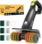 SAKER Electric Grill Brush HK05E-B – безжична почистваща четка за скара с LED фенер и 3 глави, снимка 1