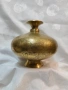 Автентичен индийски ритуален съд Чамбу (Chambu), изработен от дебел и масивен месинг., снимка 1