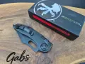 Автоматичен нож Microtech/Borka Stitch OTS AUTO 169-1,Apocalyptic Black, снимка 8
