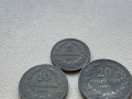 лот 5 стотинки, 10 стотинки, 20 стотинки 1917 България - 3 броя, снимка 2