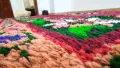 Стар но много запазен вълнен килим 185х140, снимка 2
